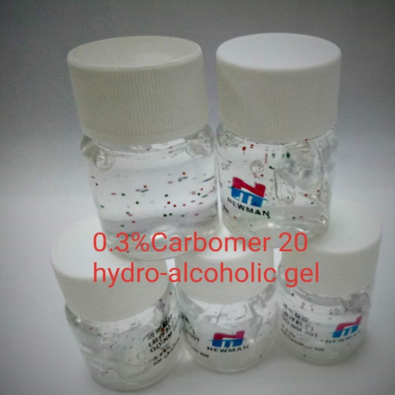 Carbomer application  for Hand Sanitizing Gels 