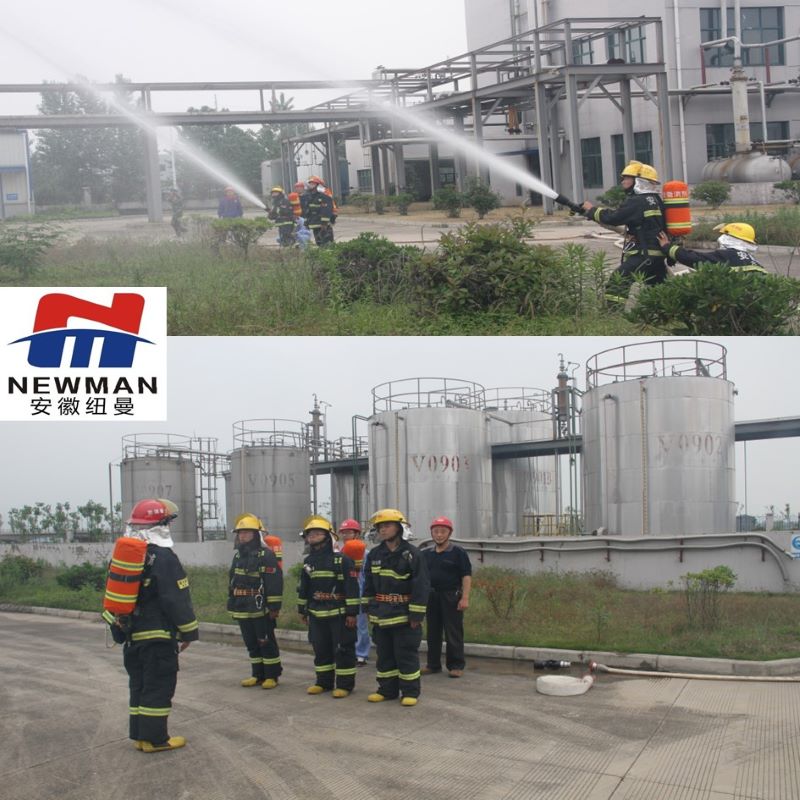 Fire accident emergency plan drill in Our Carbomer 940, 980,934,981 production area